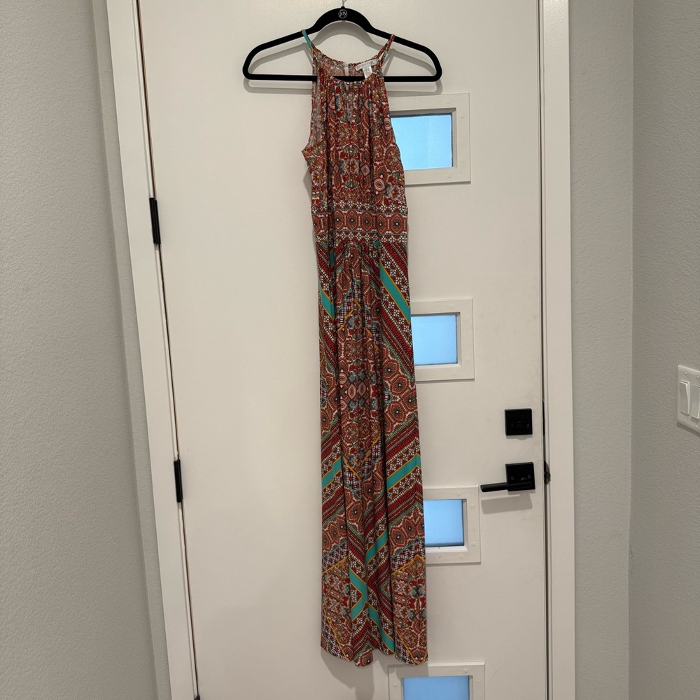 London Times Paisley Maxi Dress